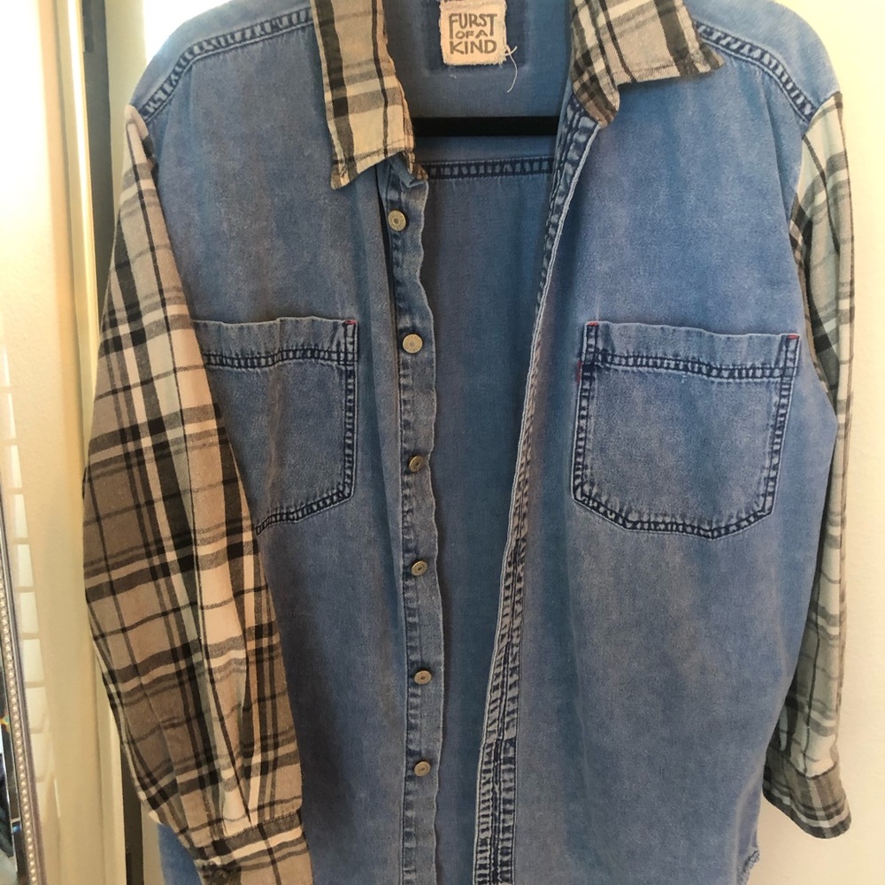 LF flannel/denim Jacket